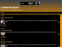 Tablet Screenshot of carmenhungry.com